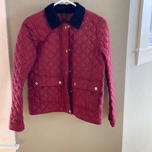 J. Crew quilted barn jacket in size XS